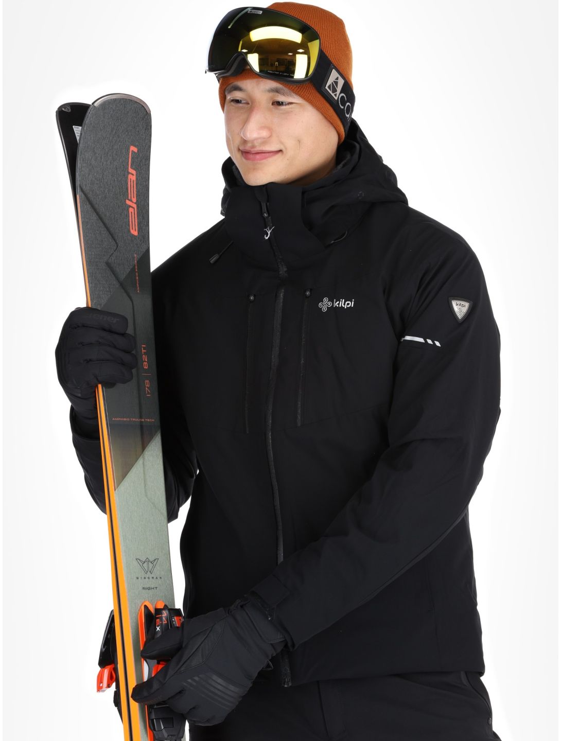 Kilpi, TONNSI ski jacket men Black black 