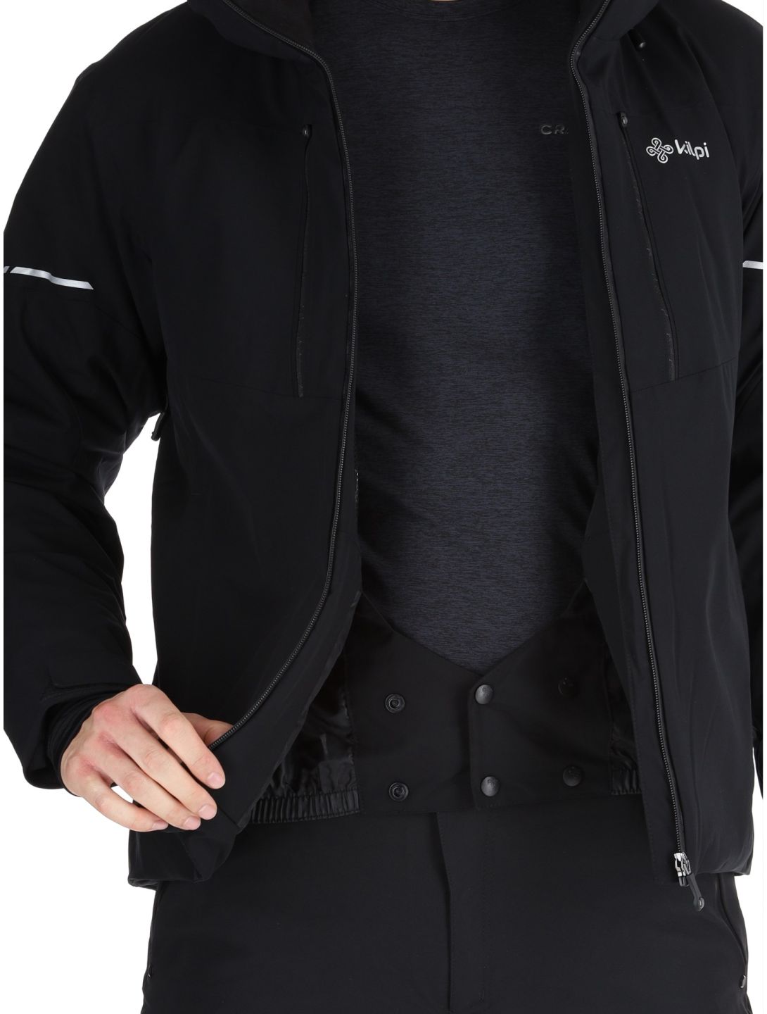 Kilpi, TONNSI ski jacket men Black black 