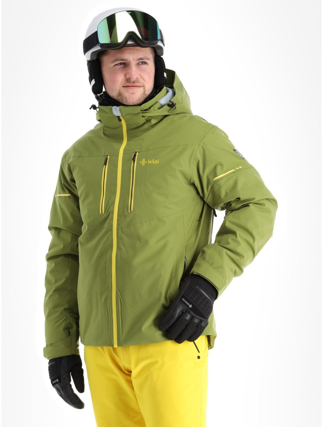 Kilpi, Tonnsi-m ski jacket plus size men Green green 