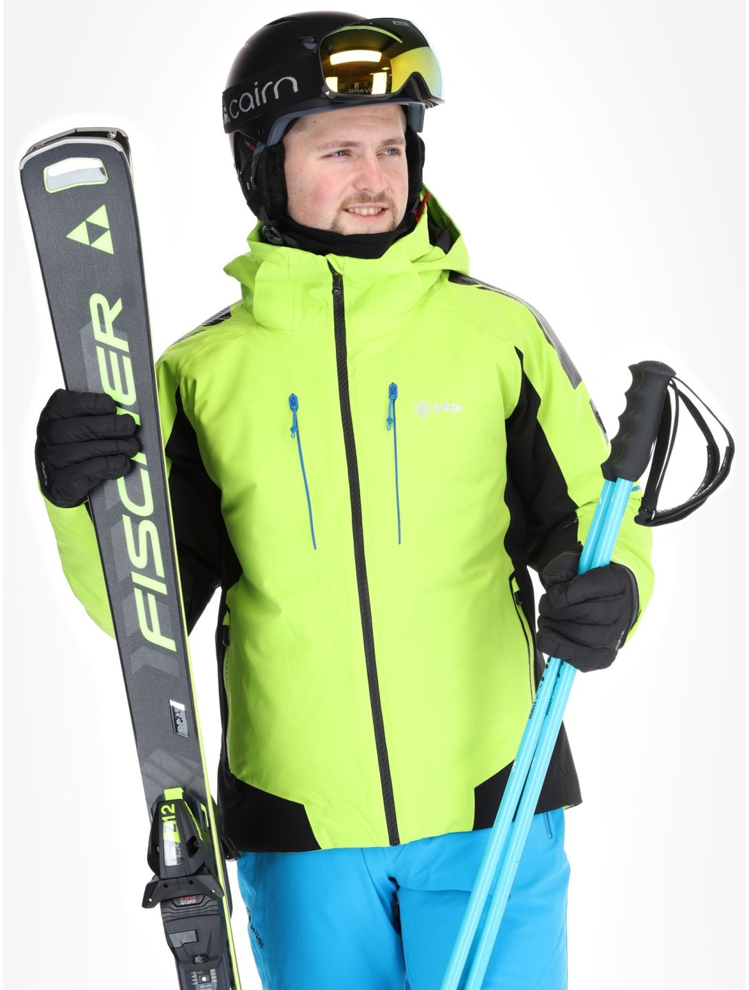 Kilpi, Turnau ski jacket men Lime Green green 