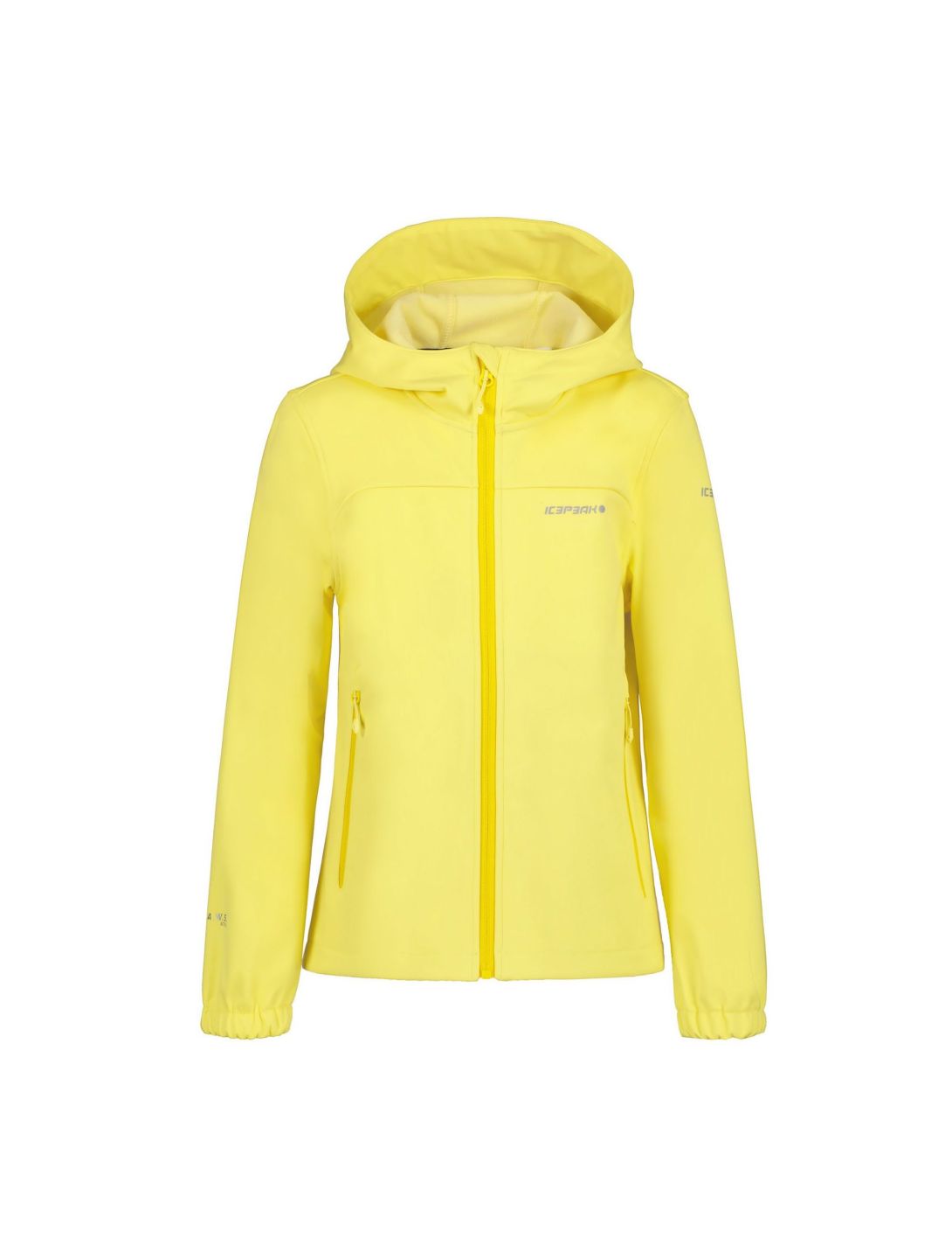 Icepeak, Kleve Jr softshell ski jacket kids pastel yellow 