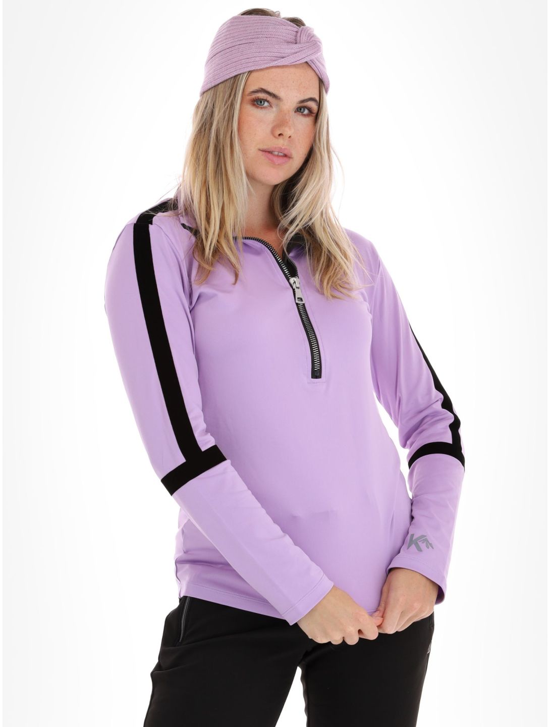 Kou Sportswear, Basic Flock pullover women Lila purple 