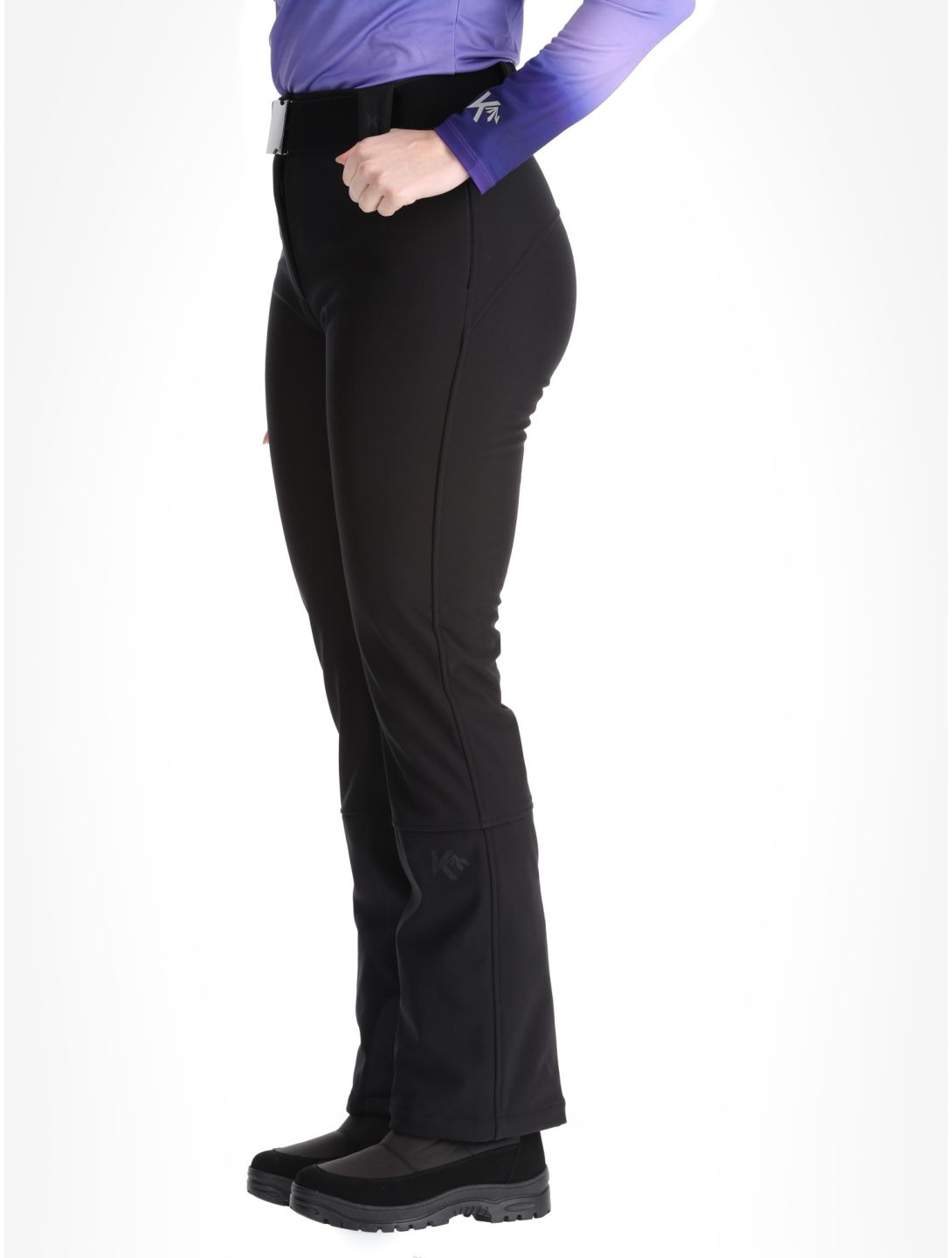 Kou Sportswear, Frost Flare Pants ski pants women Black black 