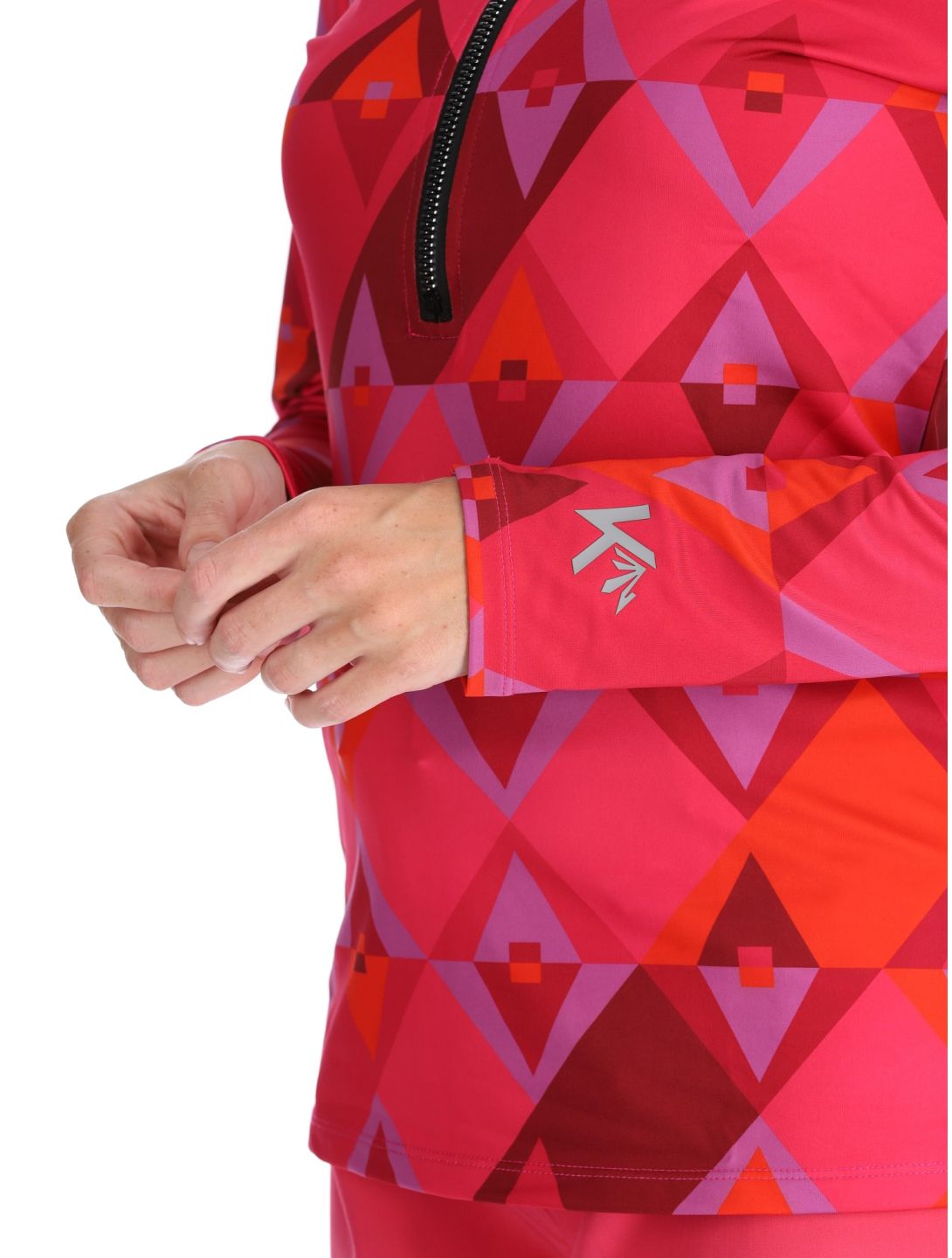 Kou Sportswear, Pully pullover women Pink / Red pink, red 