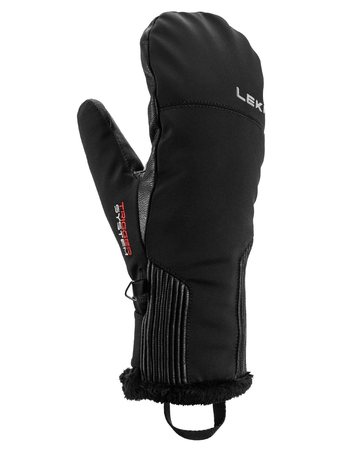 Leki, Vallarta 3D mittens women Black black 