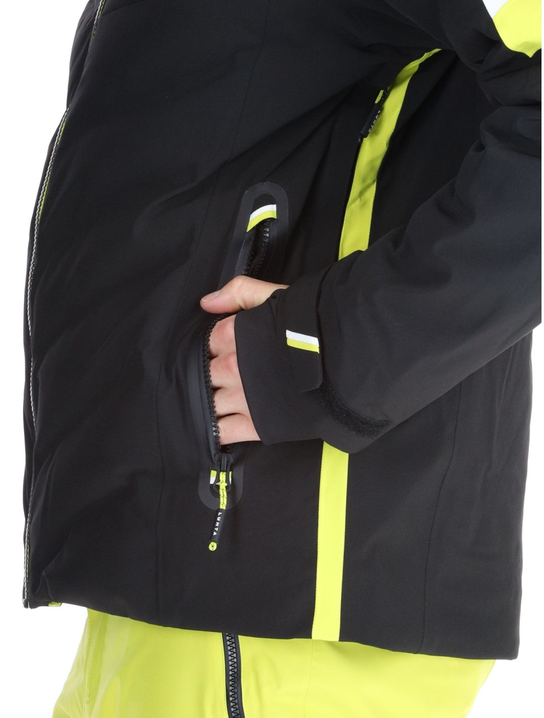 Luhta, Aakenustunturi ski jacket men Black black 