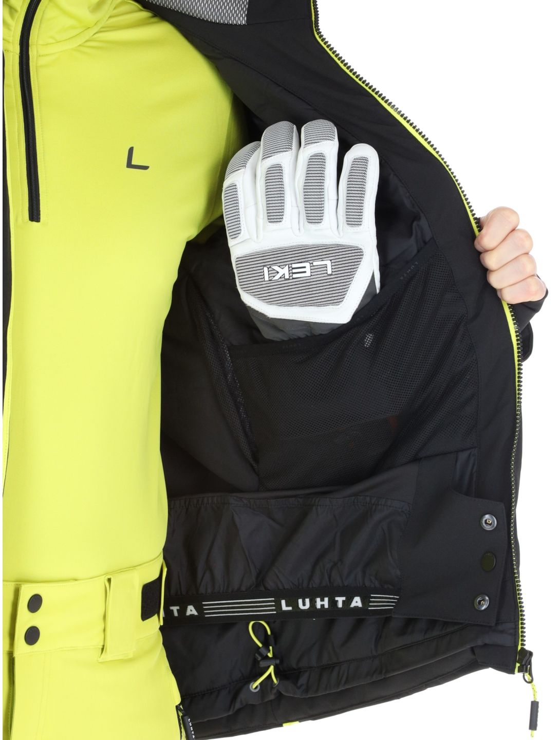 Luhta, Aakenustunturi ski jacket men Black black 