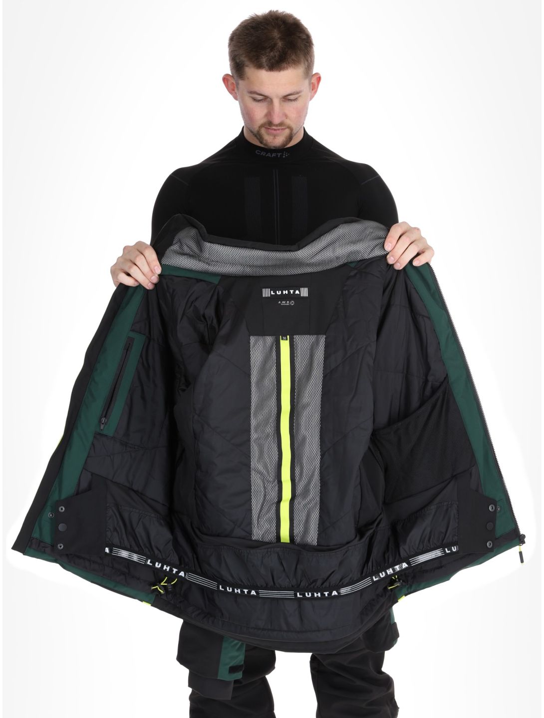 Luhta, Aakenustunturi ski jacket men Dark Green green 