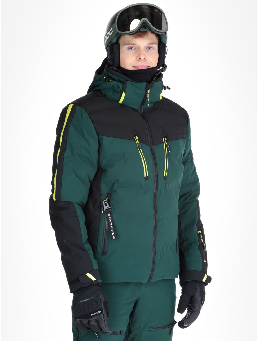 Luhta, Aatsinki ski jacket men Dark Green green 