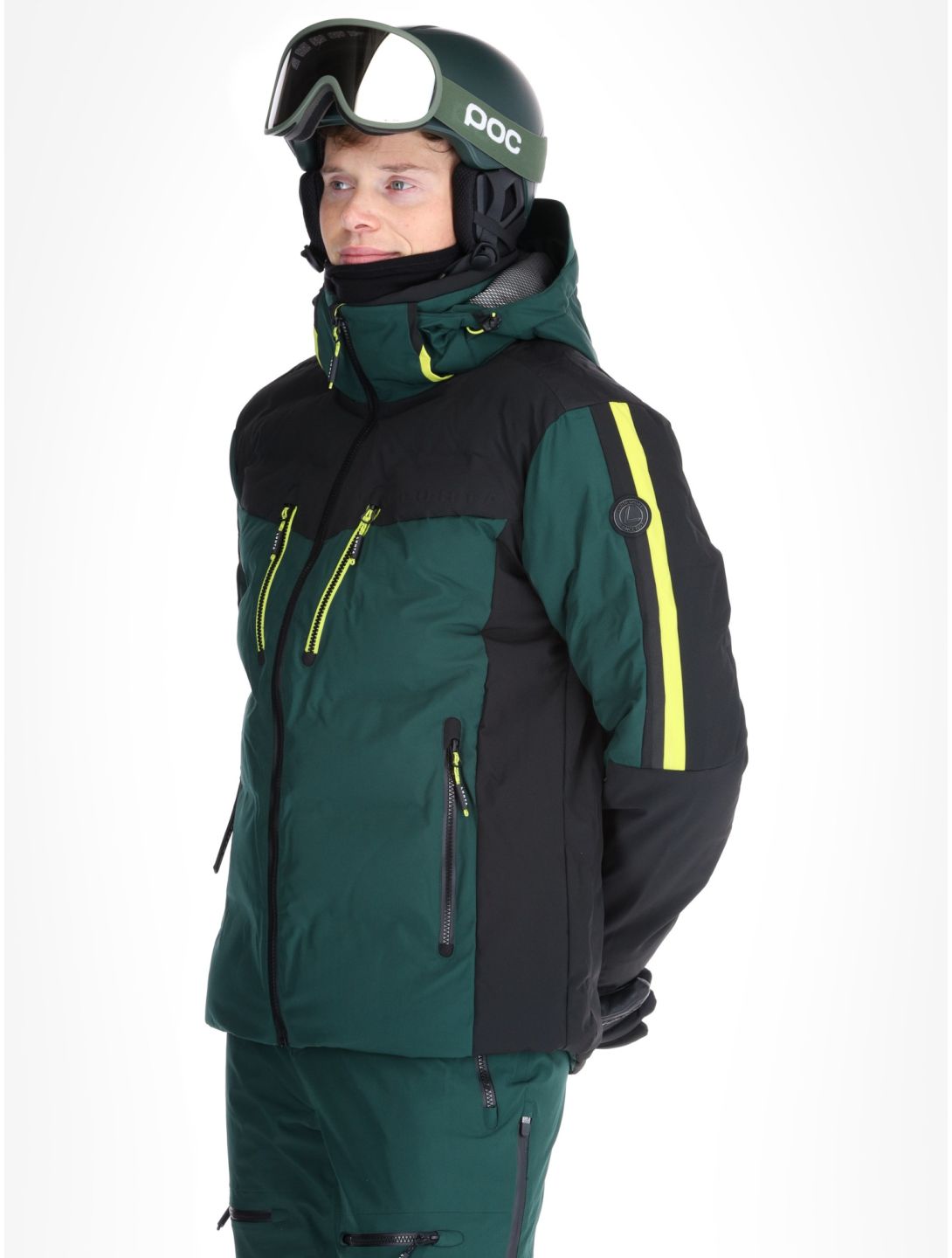 Luhta, Aatsinki ski jacket men Dark Green green 