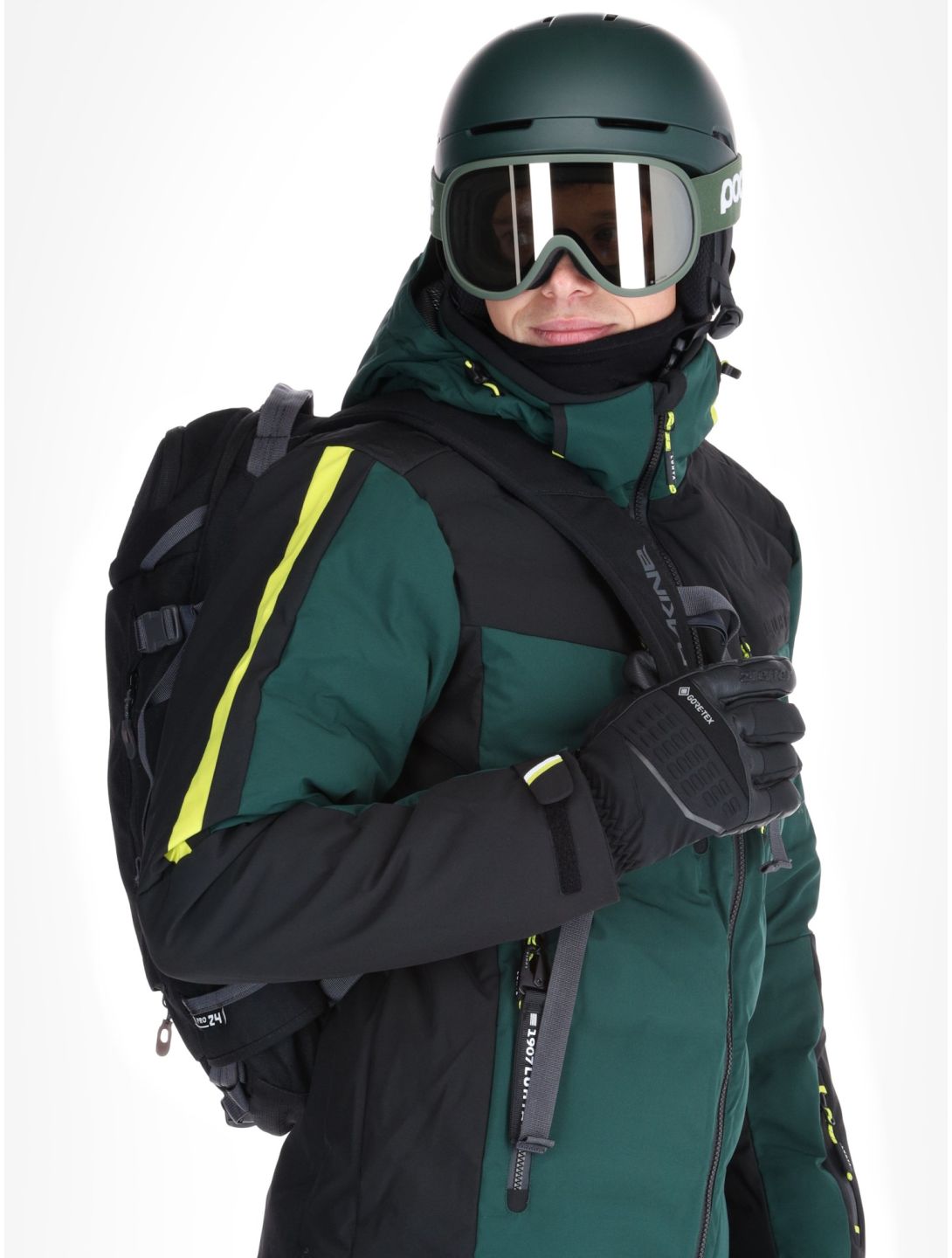 Luhta, Aatsinki ski jacket men Dark Green green 