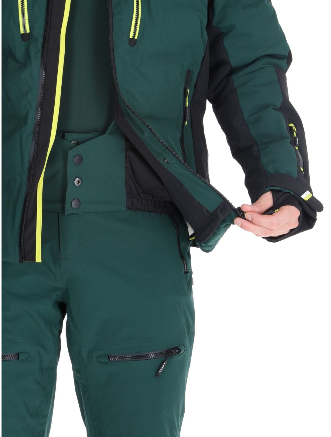 Luhta, Aatsinki ski jacket men Dark Green green 