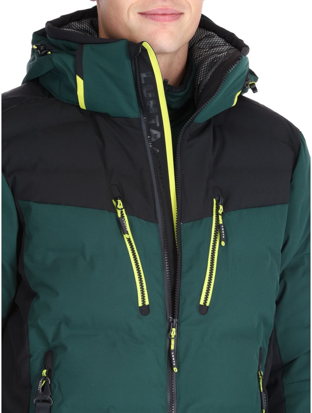 Luhta, Aatsinki ski jacket men Dark Green green 