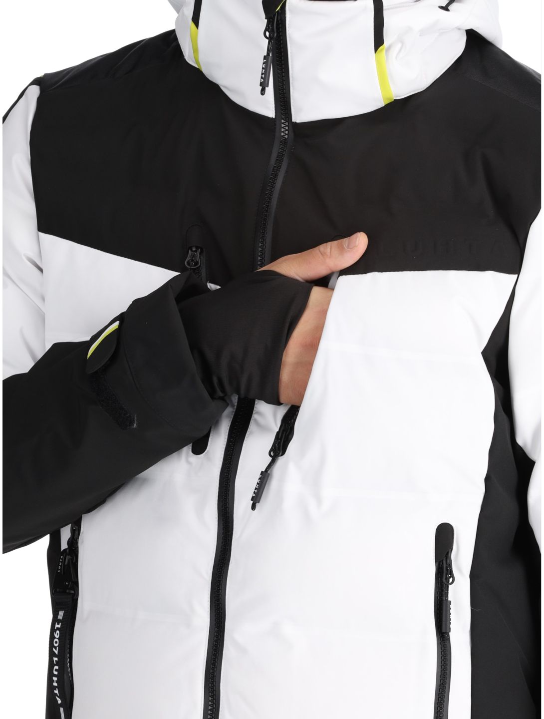 Luhta, Aatsinki ski jacket men Optic White white 