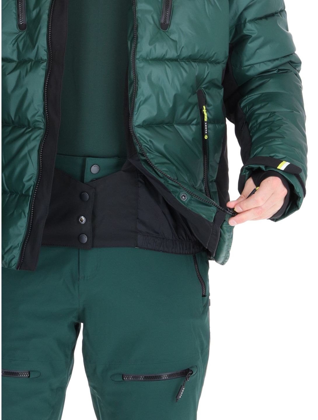 Luhta, Adjatoaivi ski jacket men Dark Green green 