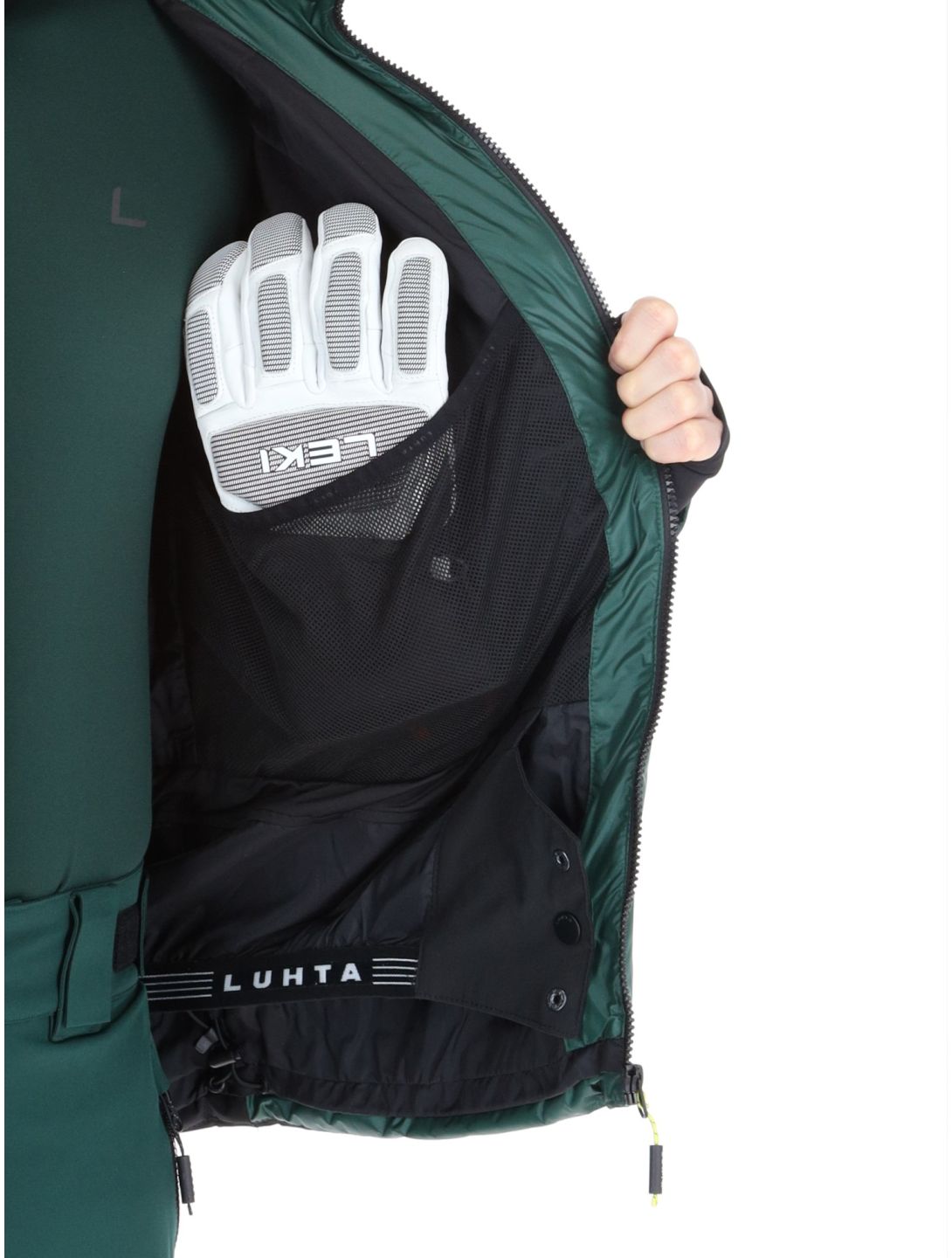 Luhta, Adjatoaivi ski jacket men Dark Green green 