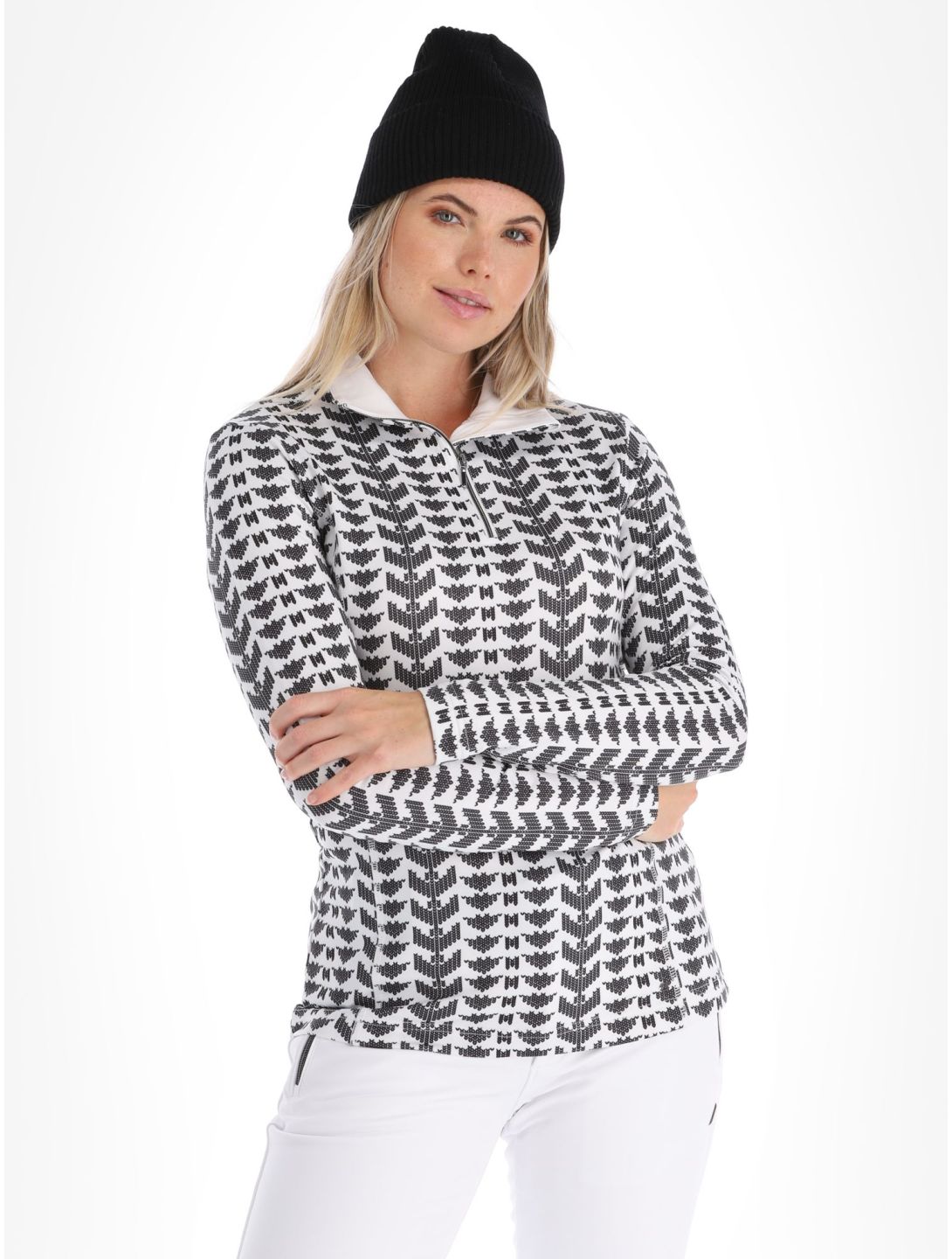 Luhta, Ahois pullover women Black black, white 