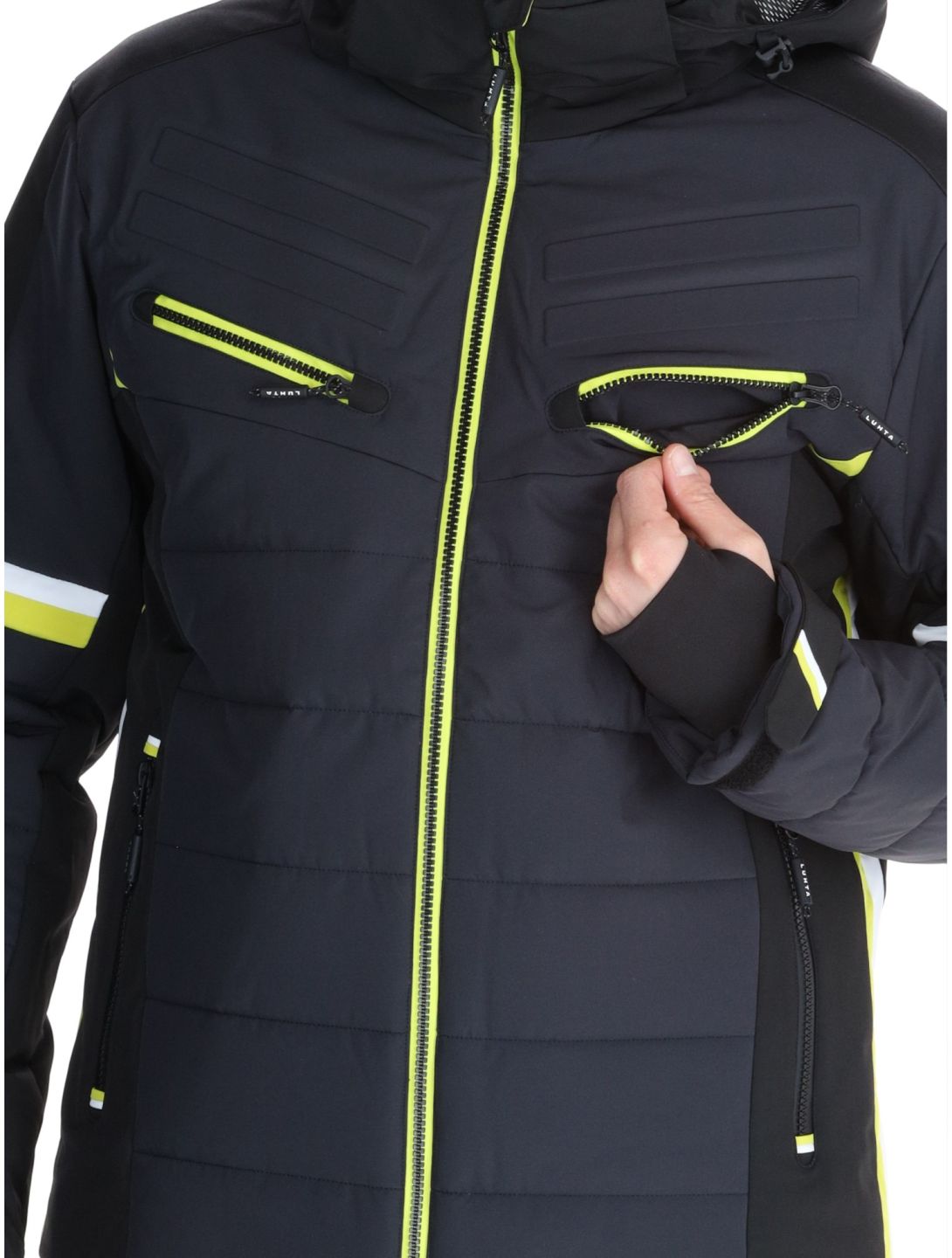 Luhta, Alakitka ski jacket men Anthracite grey 