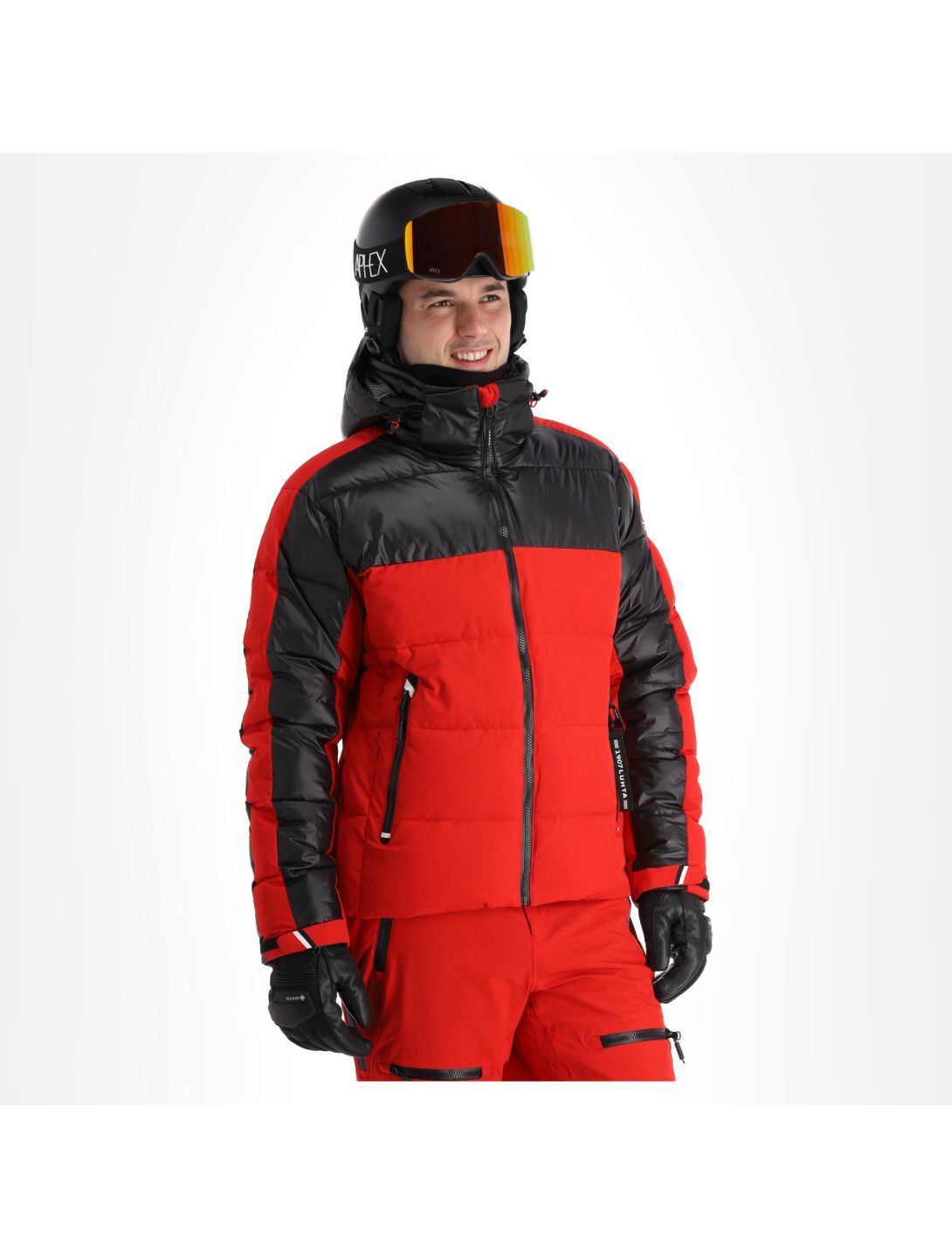 Luhta, Aska ski jacket men cranberry red 