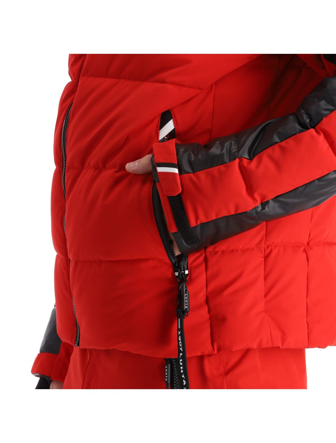 Luhta, Aska ski jacket men cranberry red 