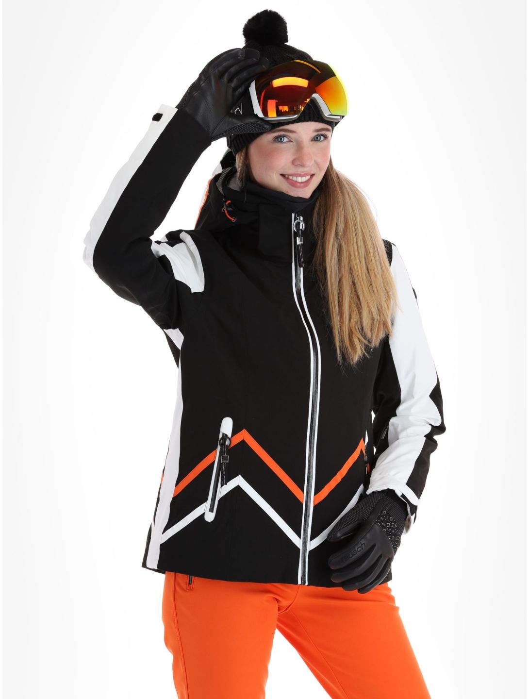 Luhta, Buresoaivi ski jacket women Black black, white 