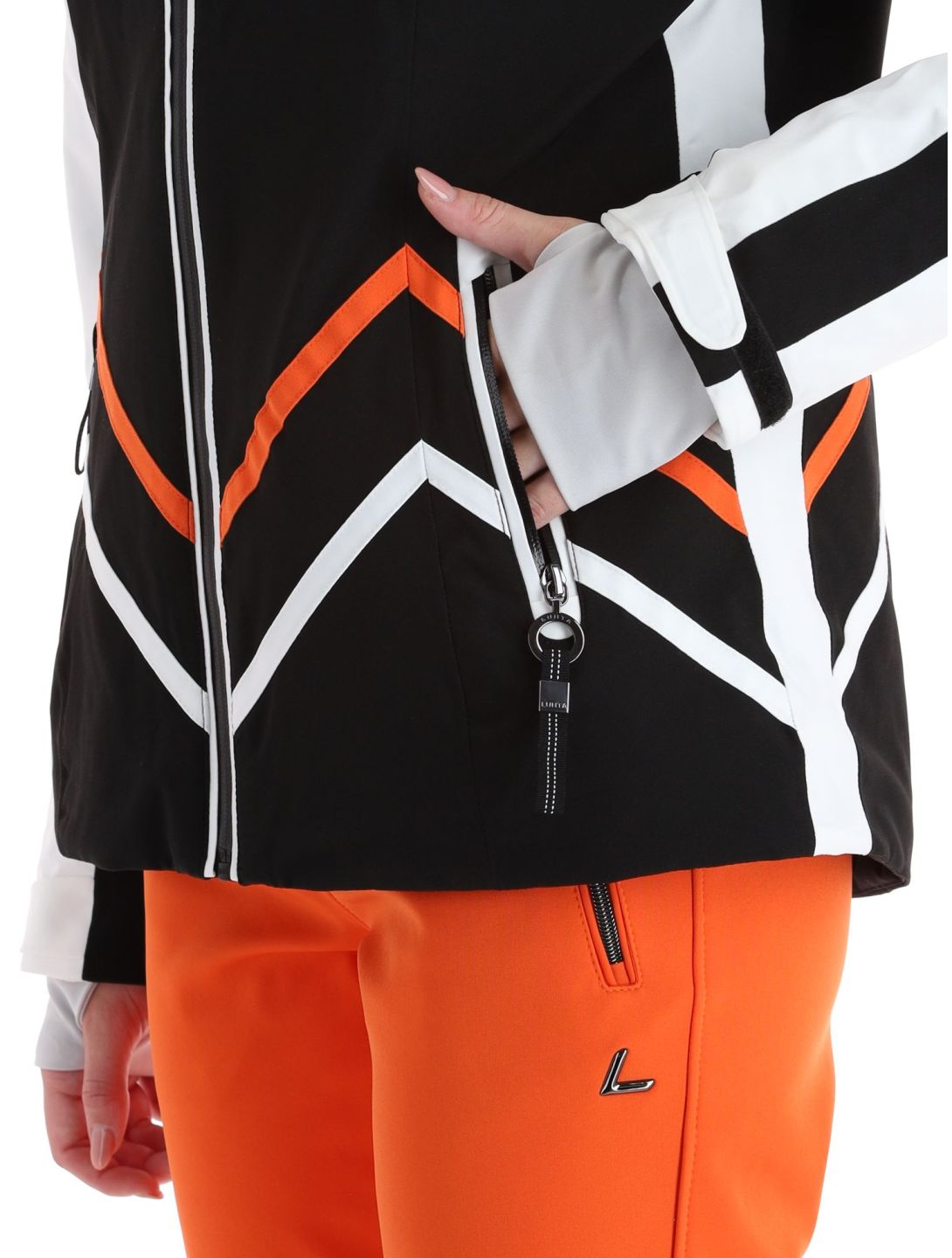 Luhta, Buresoaivi ski jacket women Black black, white 