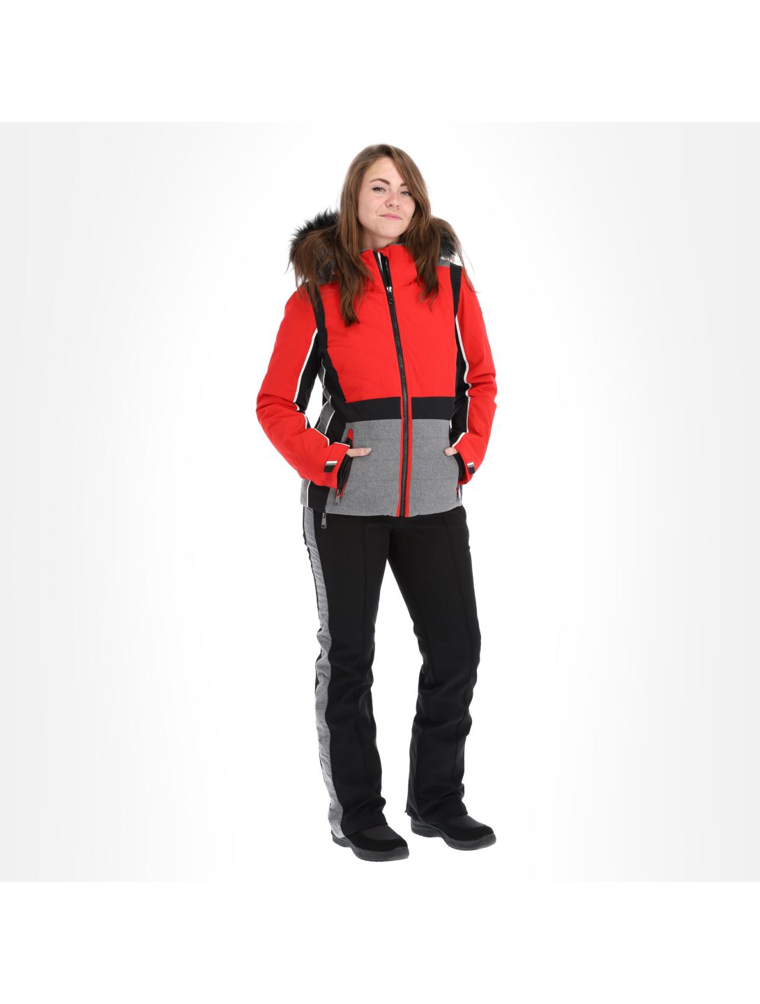 Luhta, Ekois ski jacket women classic red