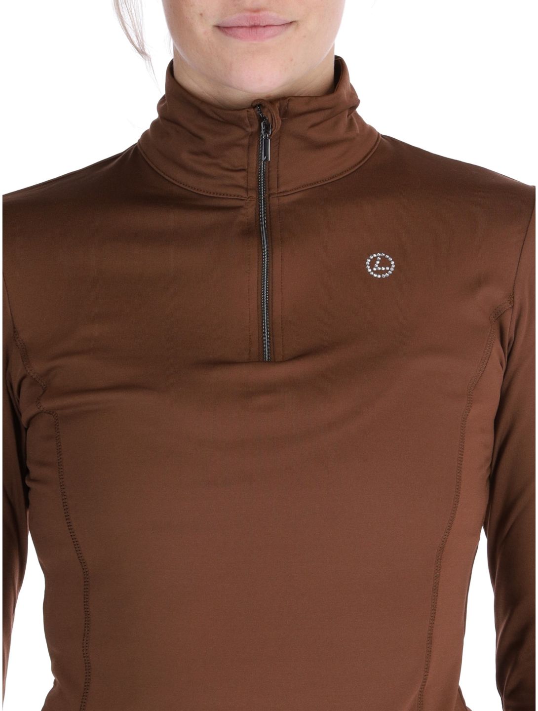 Luhta, Hailuoto pullover women Chocolat brown 