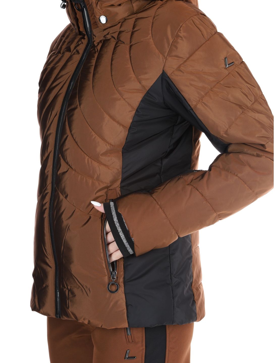 Luhta, Hakois ski jacket women Chocolat brown 