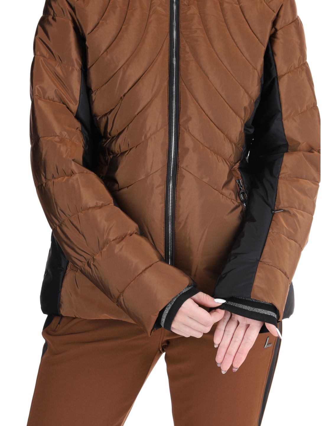 Luhta, Hakois ski jacket women Chocolat brown 