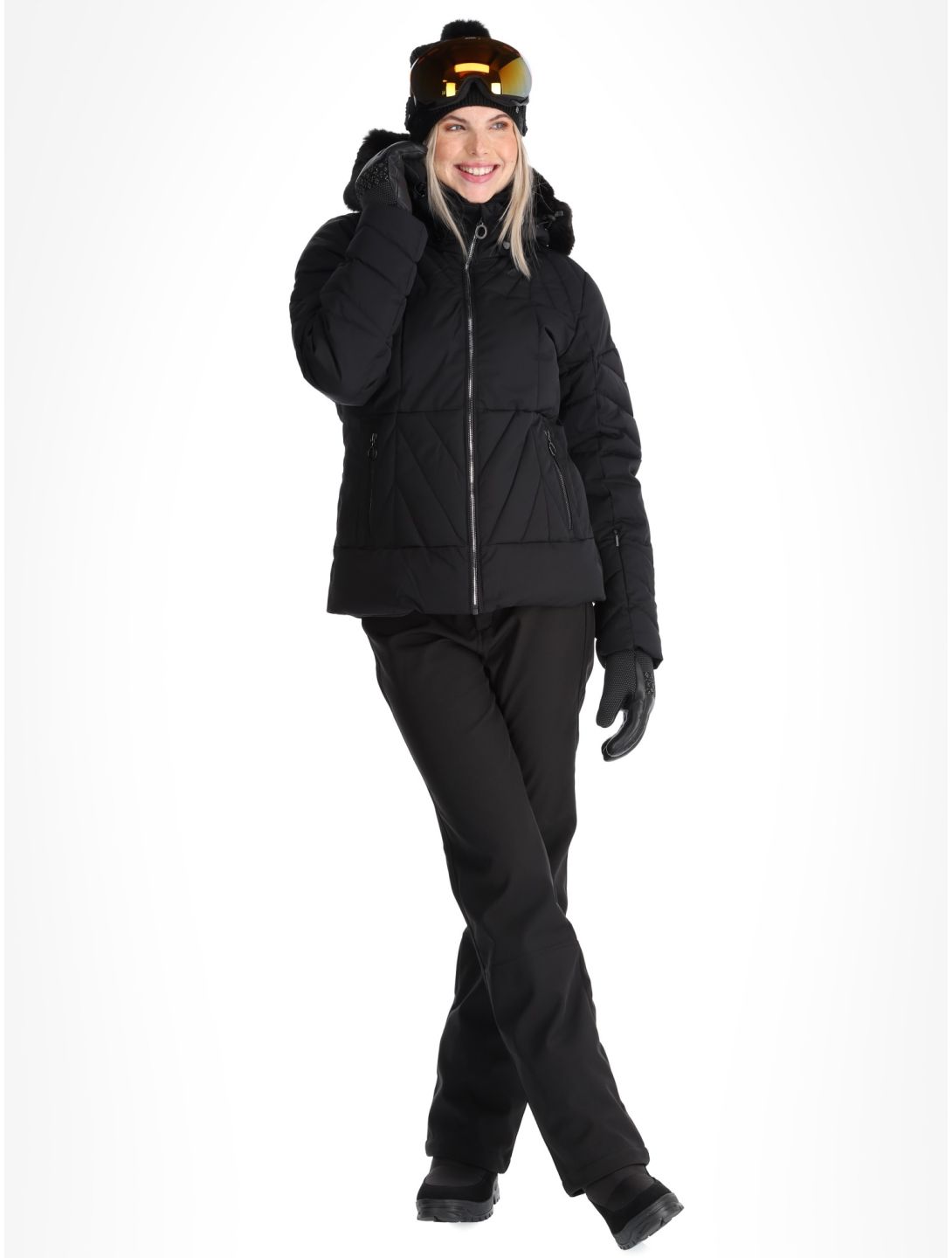 Luhta, Hakonkoski ski jacket women Black black 