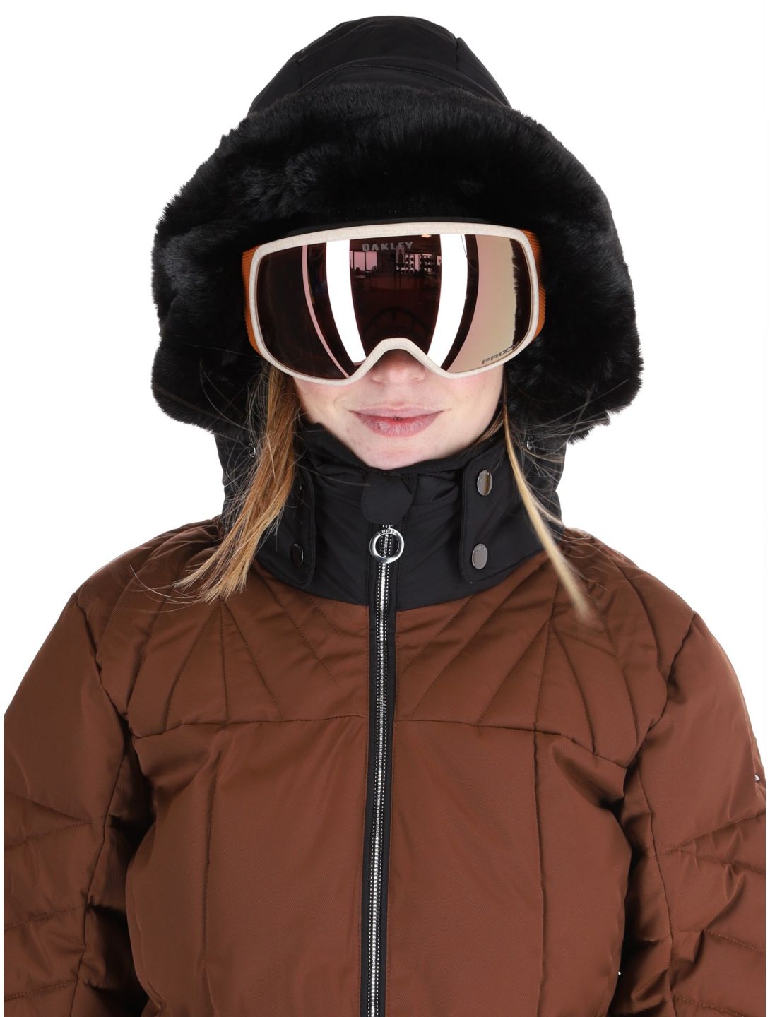 Luhta, Hakonkoski ski jacket women Chocolat brown 