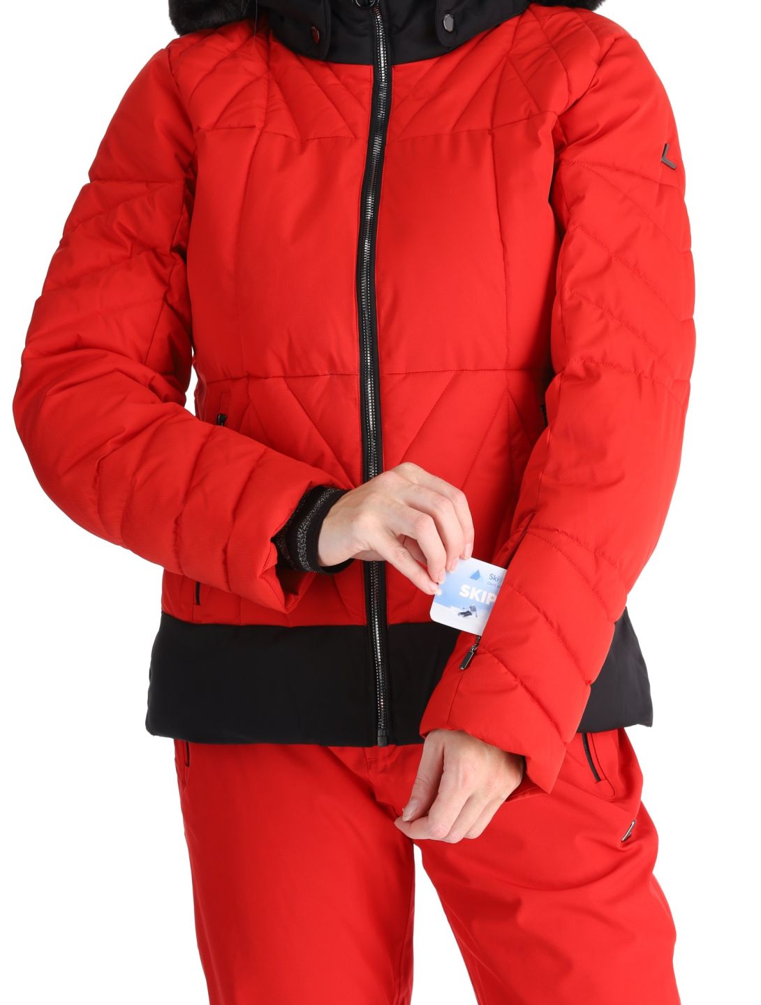 Luhta, Hakonkoski ski jacket women Cranberry red 