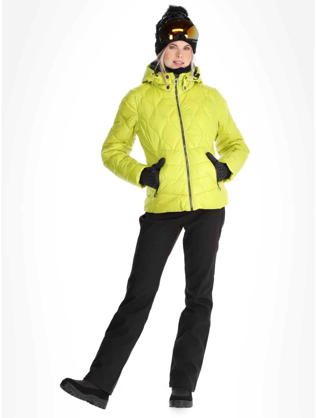 Luhta, Hakosalmi ski jacket women Aloe green 