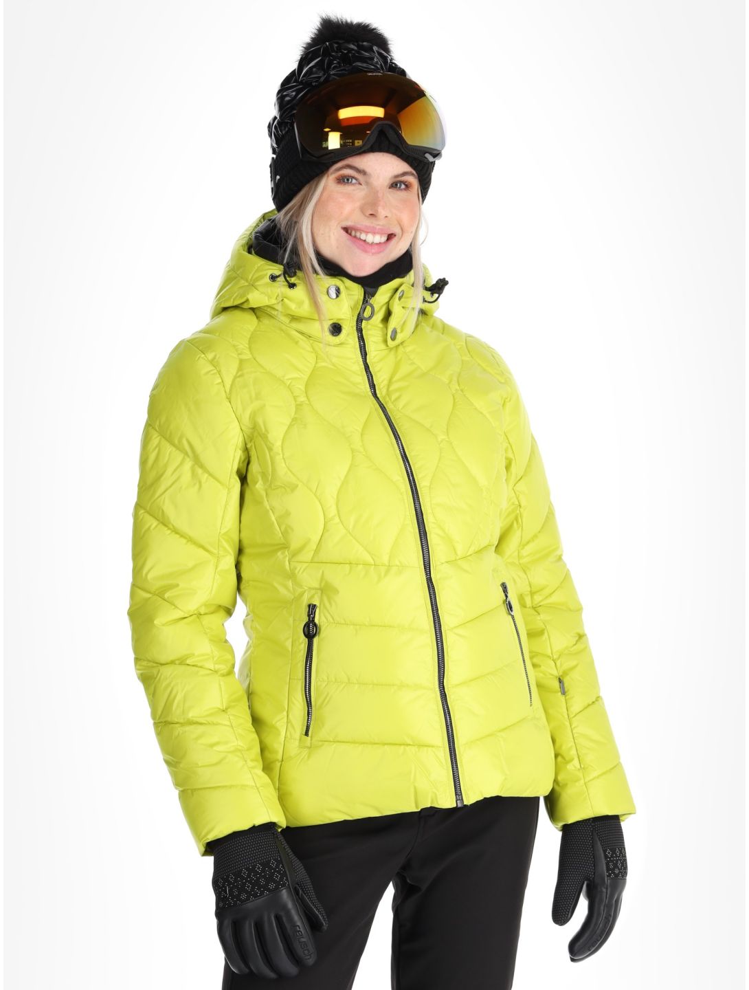 Luhta, Hakosalmi ski jacket women Aloe green 