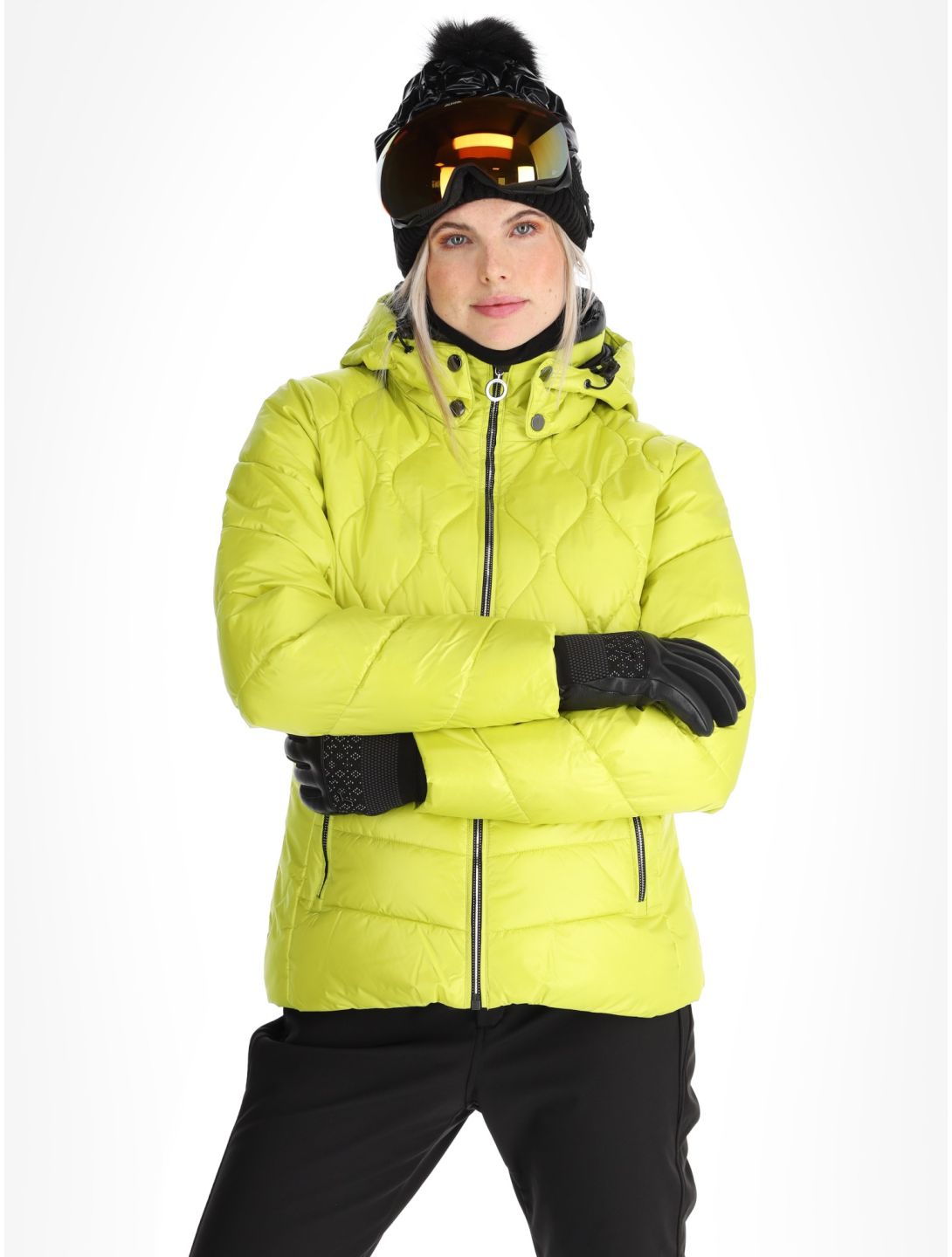 Luhta, Hakosalmi ski jacket women Aloe green 