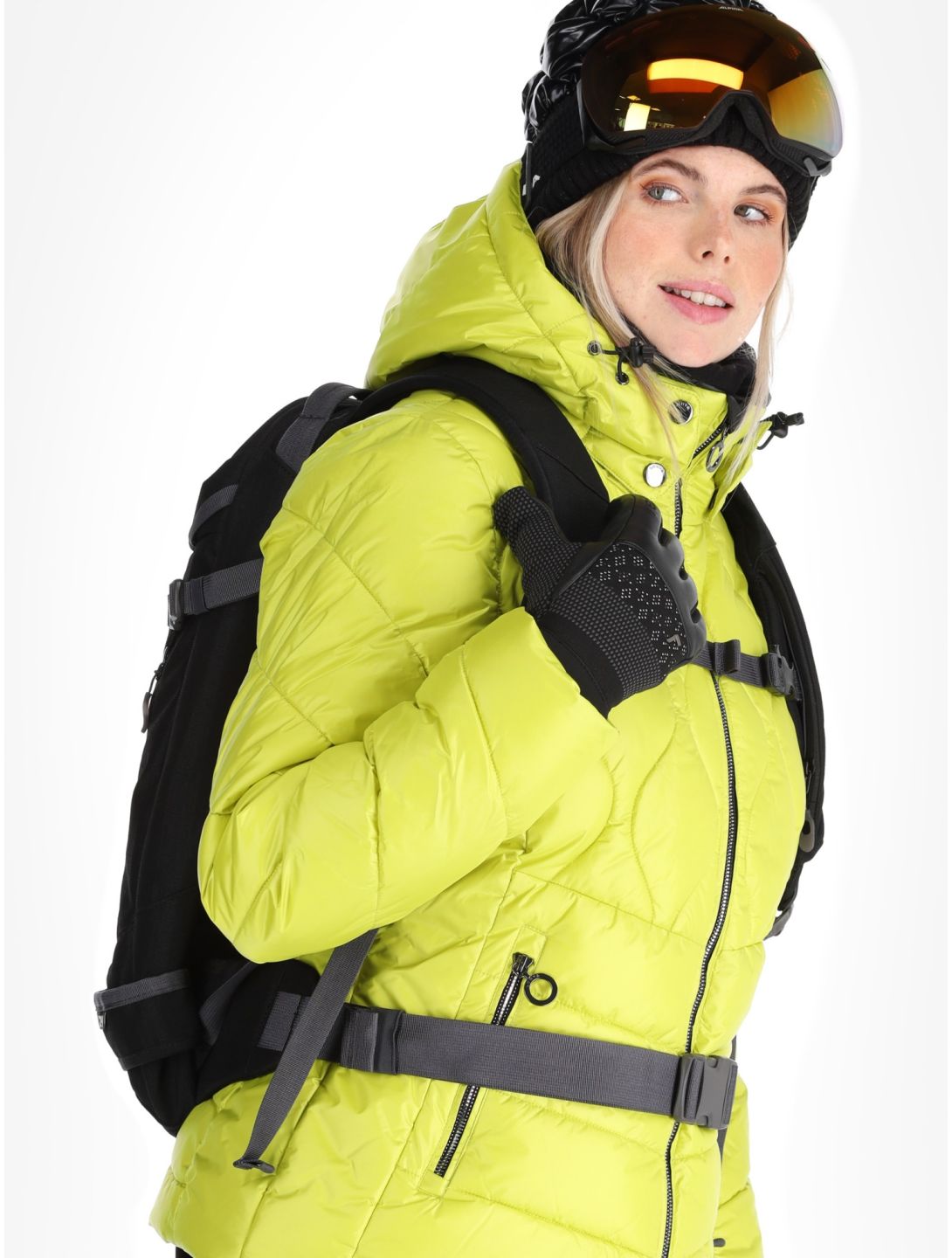 Luhta, Hakosalmi ski jacket women Aloe green 