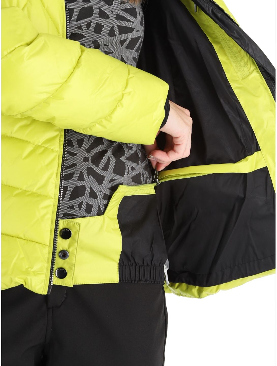 Luhta, Hakosalmi ski jacket women Aloe green 