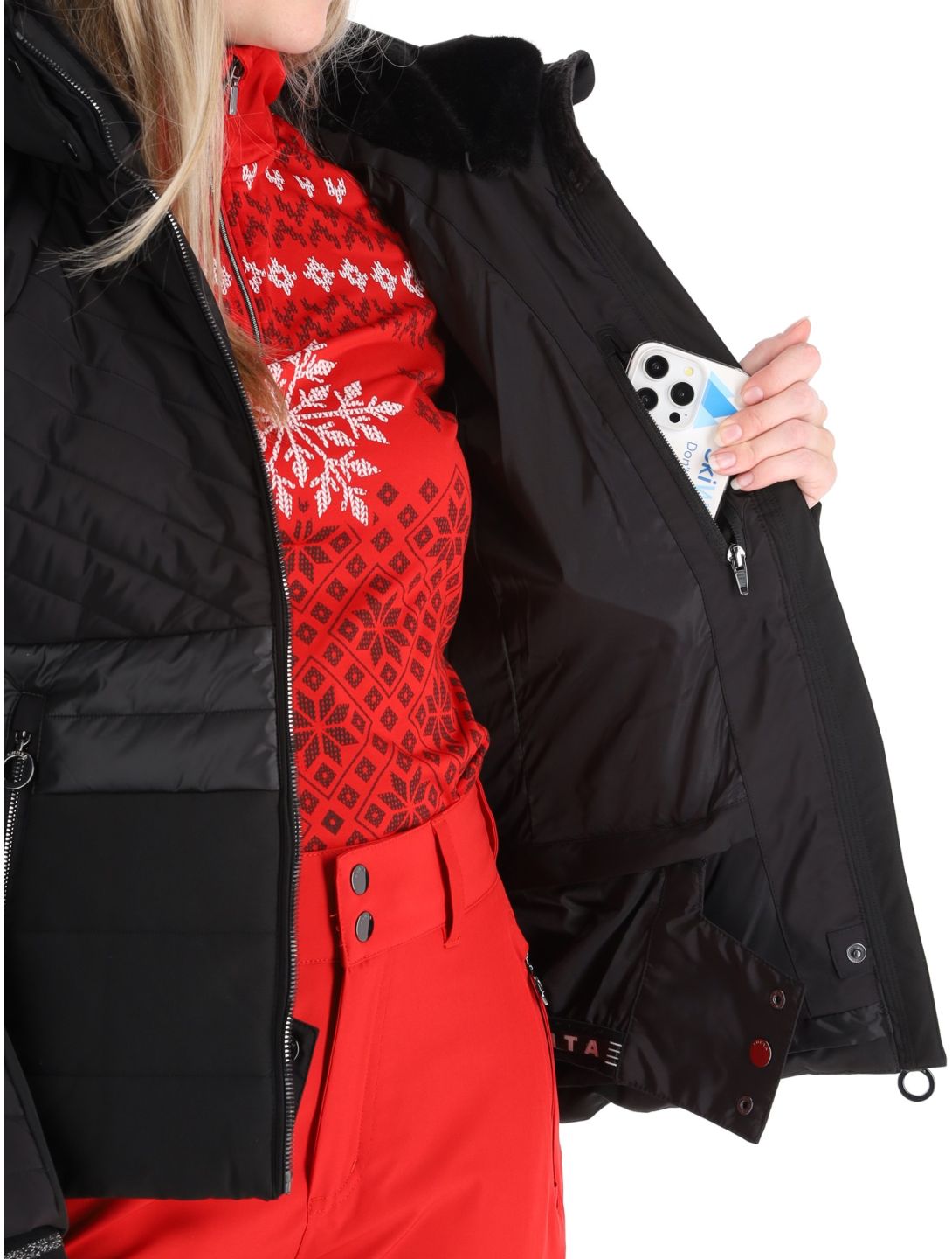 Luhta, Hakula ski jacket women Black black 