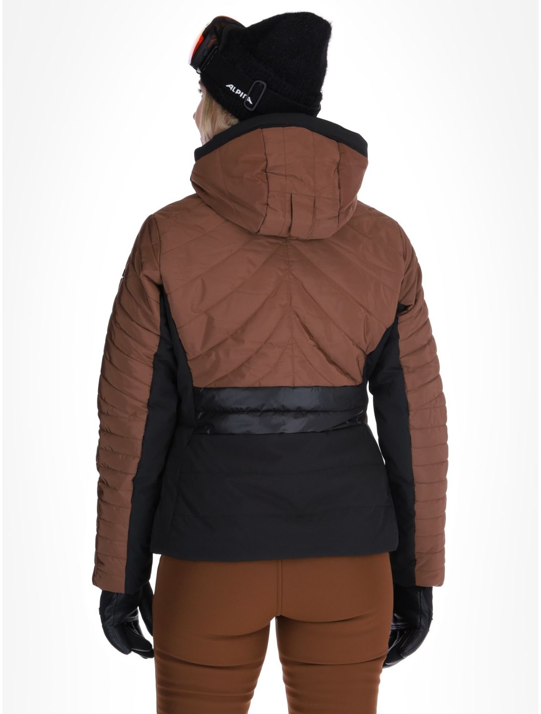 Luhta, Hakula ski jacket women Chocolat brown 