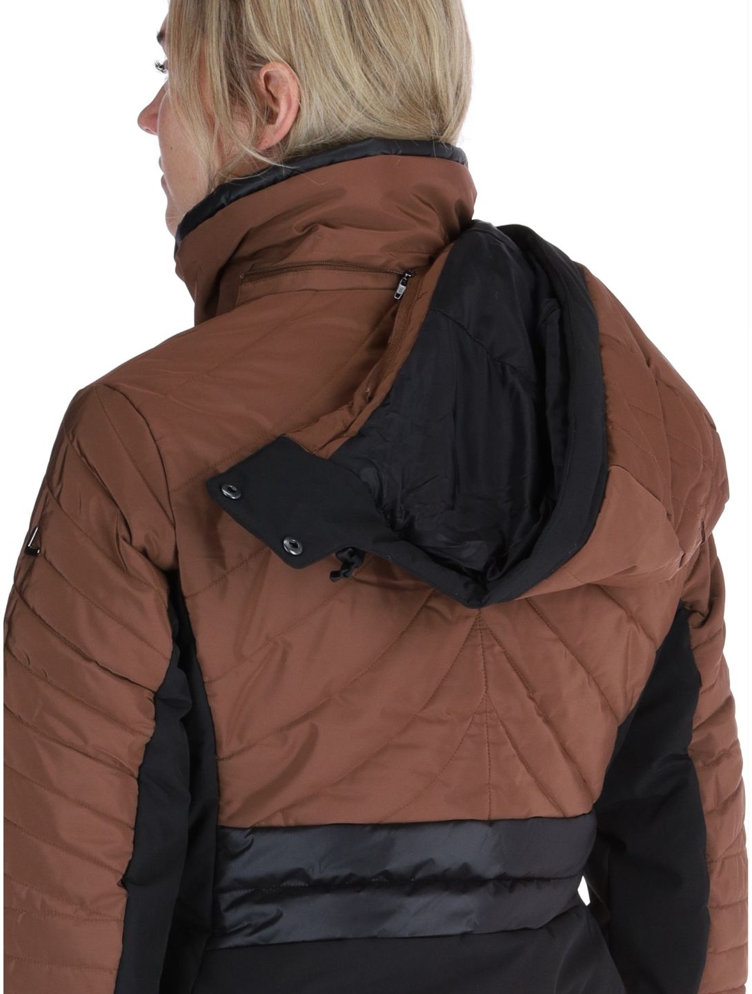 Luhta, Hakula ski jacket women Chocolat brown 