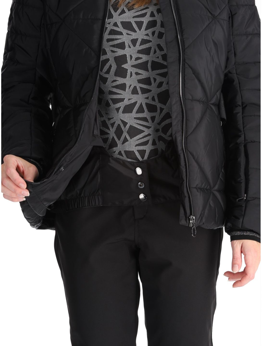 Luhta, Hakulila ski jacket women Black black 