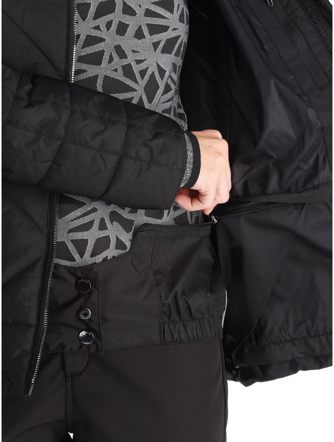 Luhta, Hakulila ski jacket women Black black 