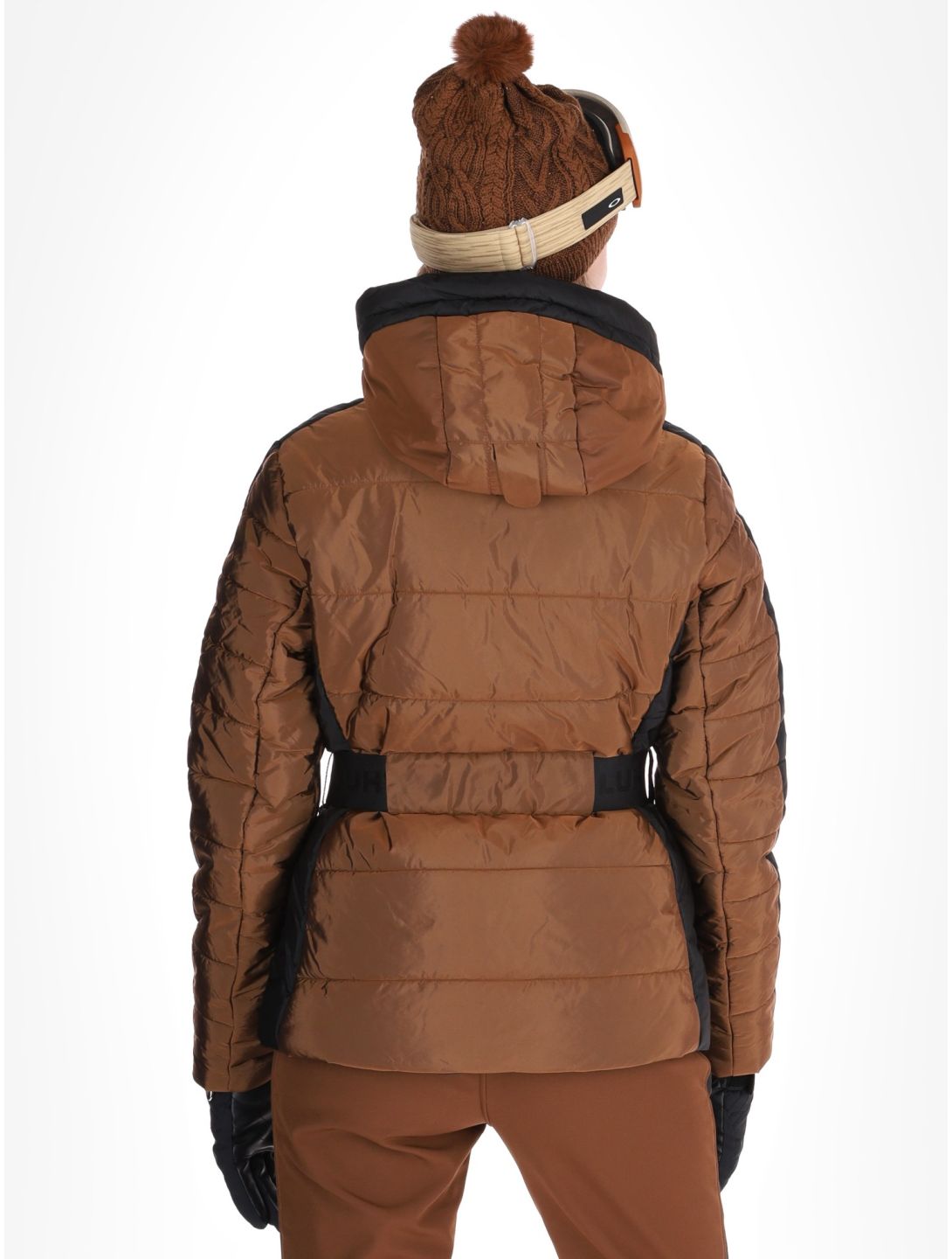 Luhta, Hakulila ski jacket women Chocolat brown 