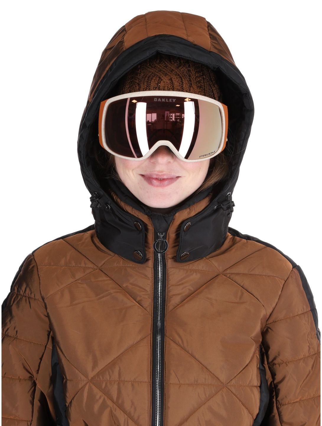 Luhta, Hakulila ski jacket women Chocolat brown 