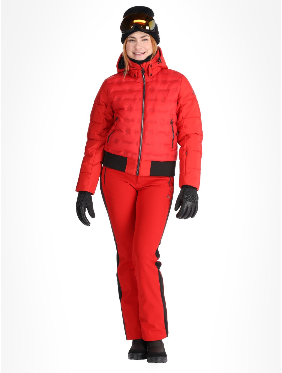 Luhta, Halhola ski jacket women Cranberry red 