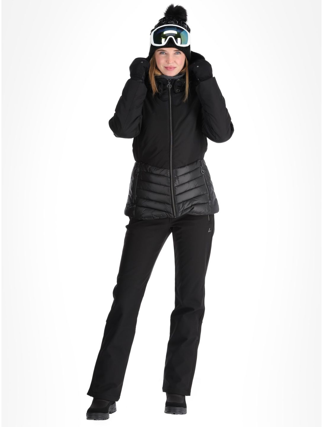 Luhta, Halkis ski jacket women Black black 