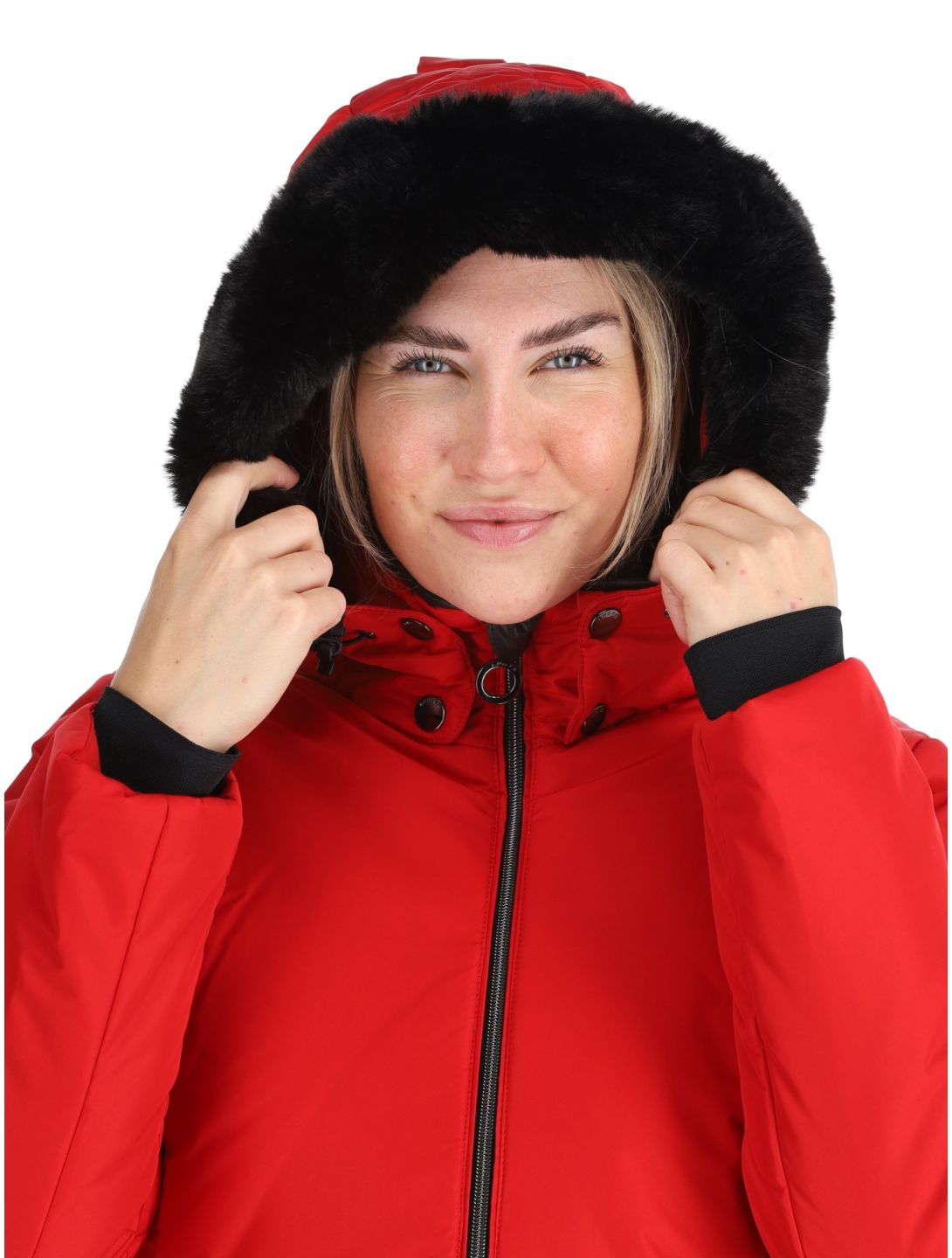 Luhta, Halkis ski jacket women Cranberry red 