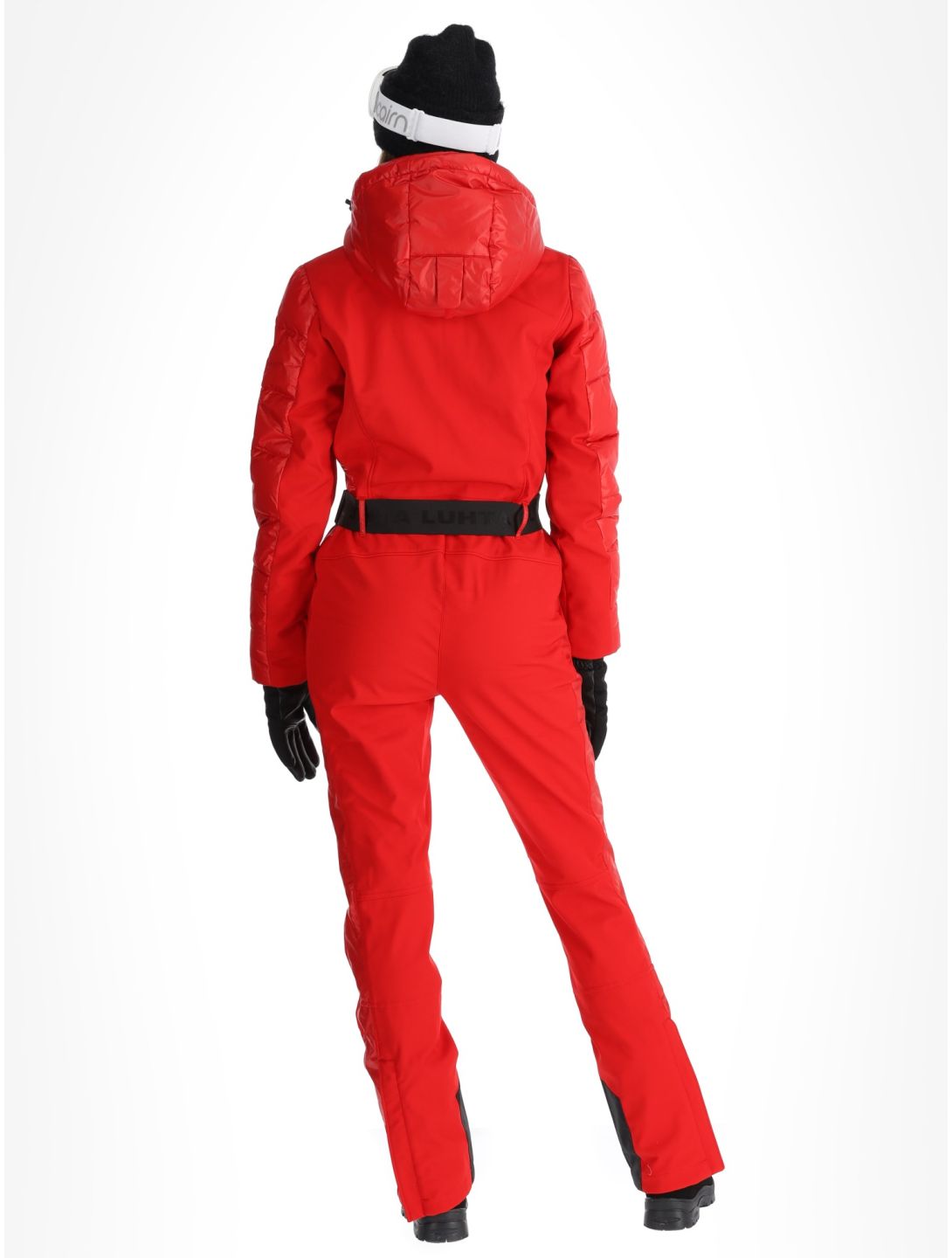 Luhta, Halkorpi ski suit women Cranberry red 