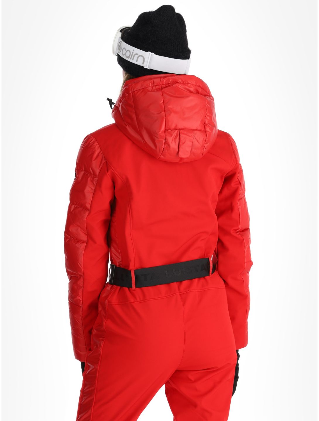 Luhta, Halkorpi ski suit women Cranberry red 